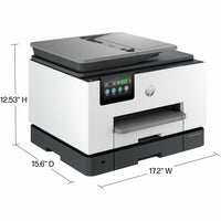 HP Officejet Pro 9130b Wired & Wireless Inkjet Multifunction Printer - Color - Cement