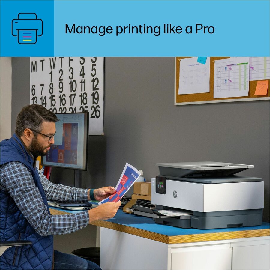 HP Officejet Pro 9125e Wired & Wireless Inkjet Multifunction Printer