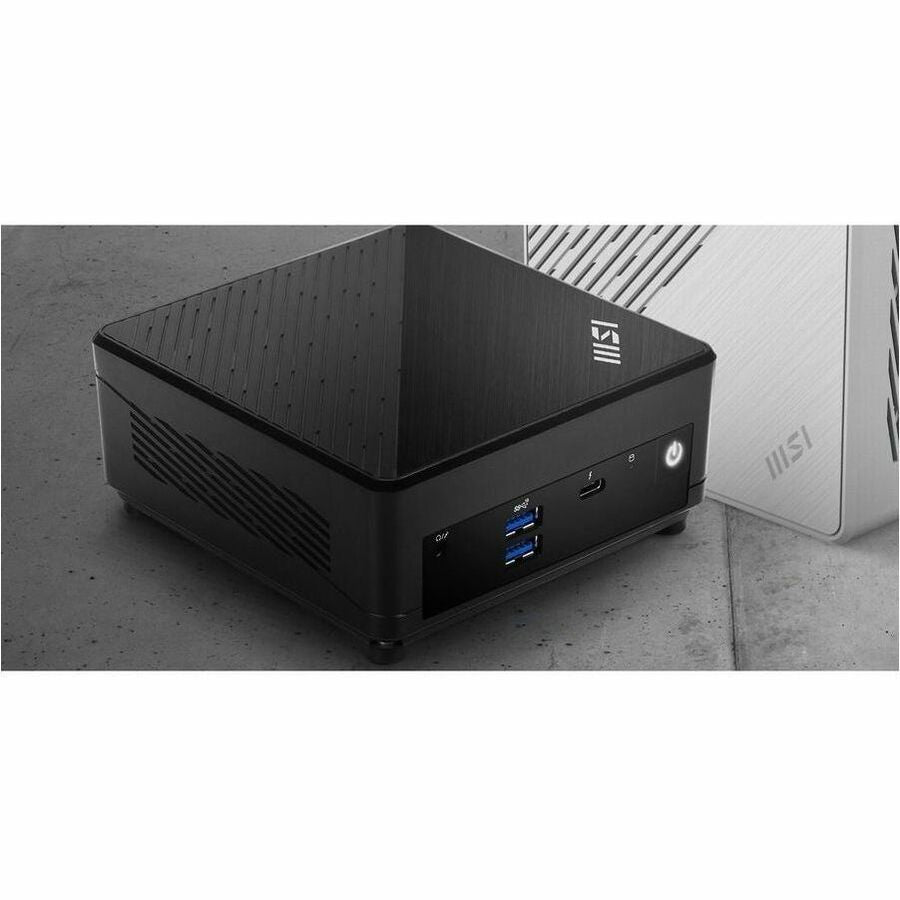 MSI Cubi 5 Cubi 5 12M-265US Desktop Computer - Intel Core i7 - 16 GB - Mini PC - Black