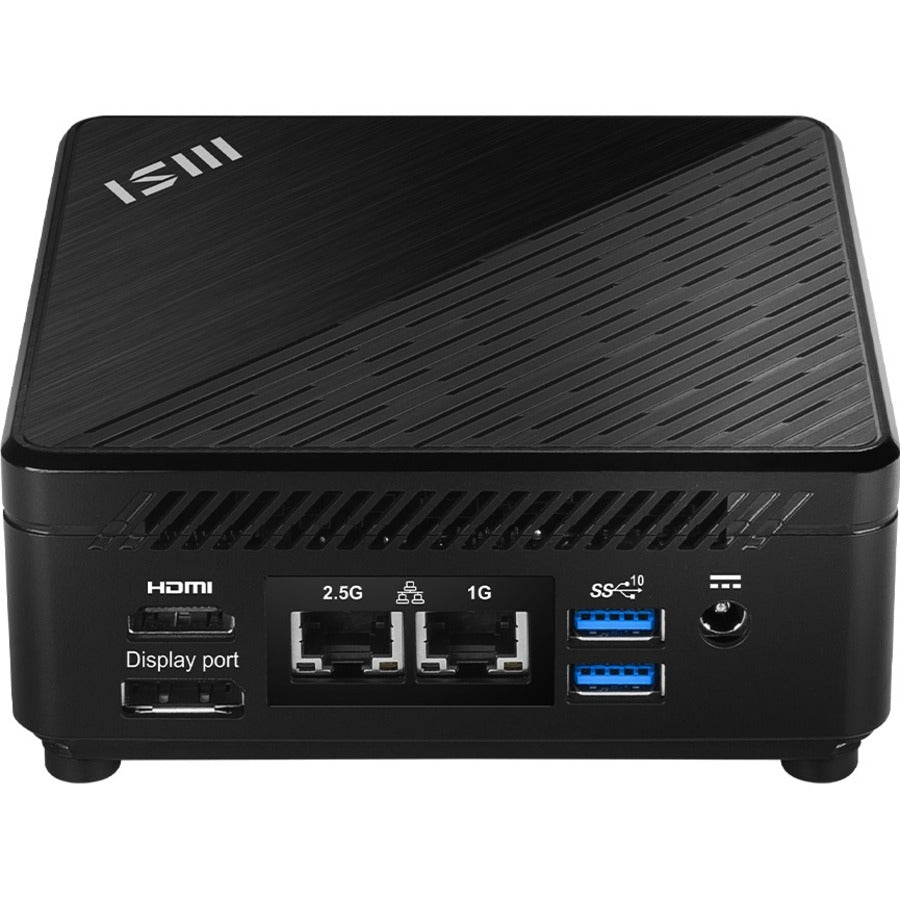 MSI Cubi 5 Cubi 5 12M-265US Desktop Computer - Intel Core i7 - 16 GB - Mini PC - Black