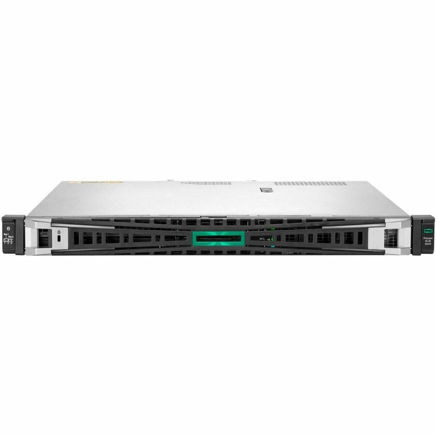 HPE SMART CHOICE ProLiant DL20 G11 1U Rack Server - 1 x Intel Xeon E-2436 2.9 GHz - 32 GB RAM - 1.92 TB SSD - (2 x 960GB) SSD Configuration - Serial ATA, 12Gb/s SAS Controller