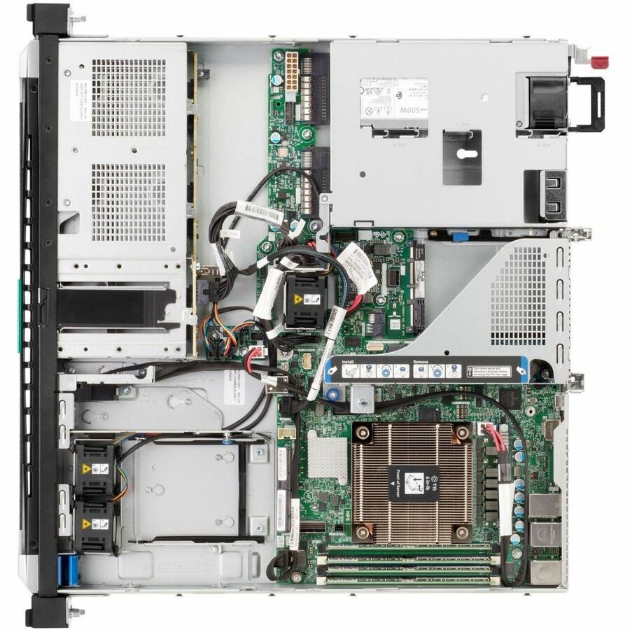 HPE SMART CHOICE ProLiant DL20 G11 1U Rack Server - 1 x Intel Xeon E-2436 2.9 GHz - 32 GB RAM - 1.92 TB SSD - (2 x 960GB) SSD Configuration - Serial ATA, 12Gb/s SAS Controller