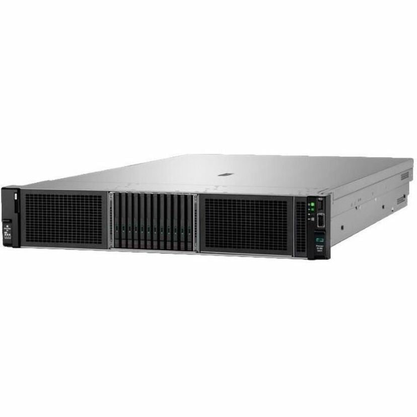 HPE SMART CHOICE ProLiant DL380 G11 2U Rack Server - 1 x Intel Xeon Silver 4510 2.4 GHz - 64 GB RAM - 4.8 TB HDD - (2 x 2.4TB) HDD Configuration - Serial ATA/600, 12Gb/s SAS Controller