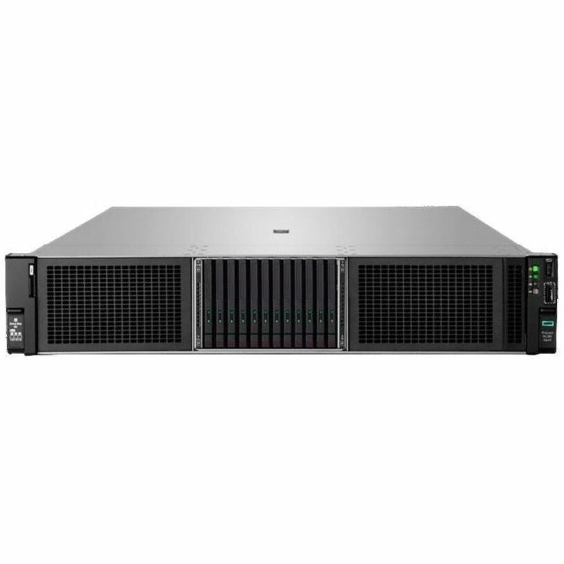 HPE SMART CHOICE ProLiant DL380 G11 2U Rack Server - 1 x Intel Xeon Silver 4510 2.4 GHz - 64 GB RAM - 4.8 TB HDD - (2 x 2.4TB) HDD Configuration - Serial ATA/600, 12Gb/s SAS Controller