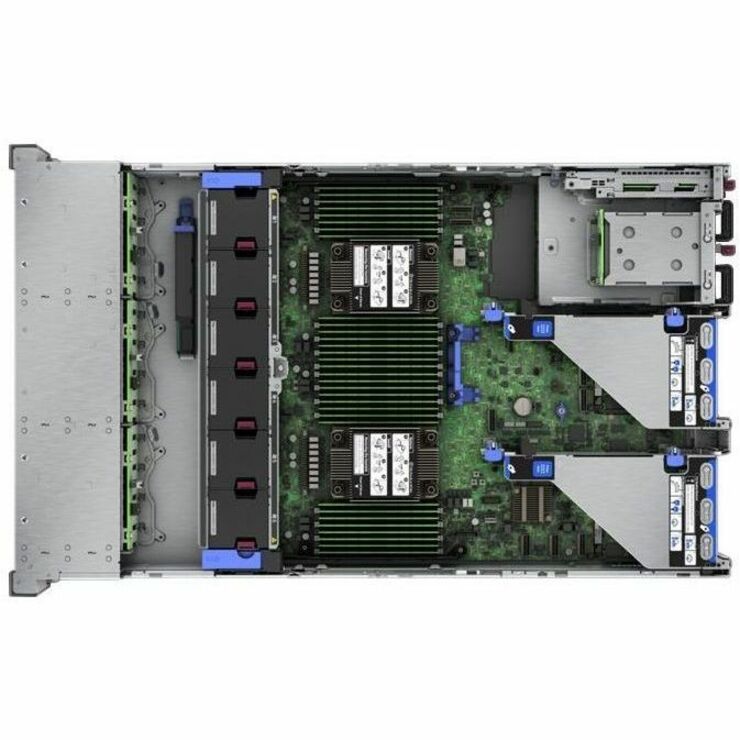 HPE SMART CHOICE ProLiant DL380 G11 2U Rack Server - 1 x Intel Xeon Silver 4510 2.4 GHz - 64 GB RAM - 4.8 TB HDD - (2 x 2.4TB) HDD Configuration - Serial ATA/600, 12Gb/s SAS Controller