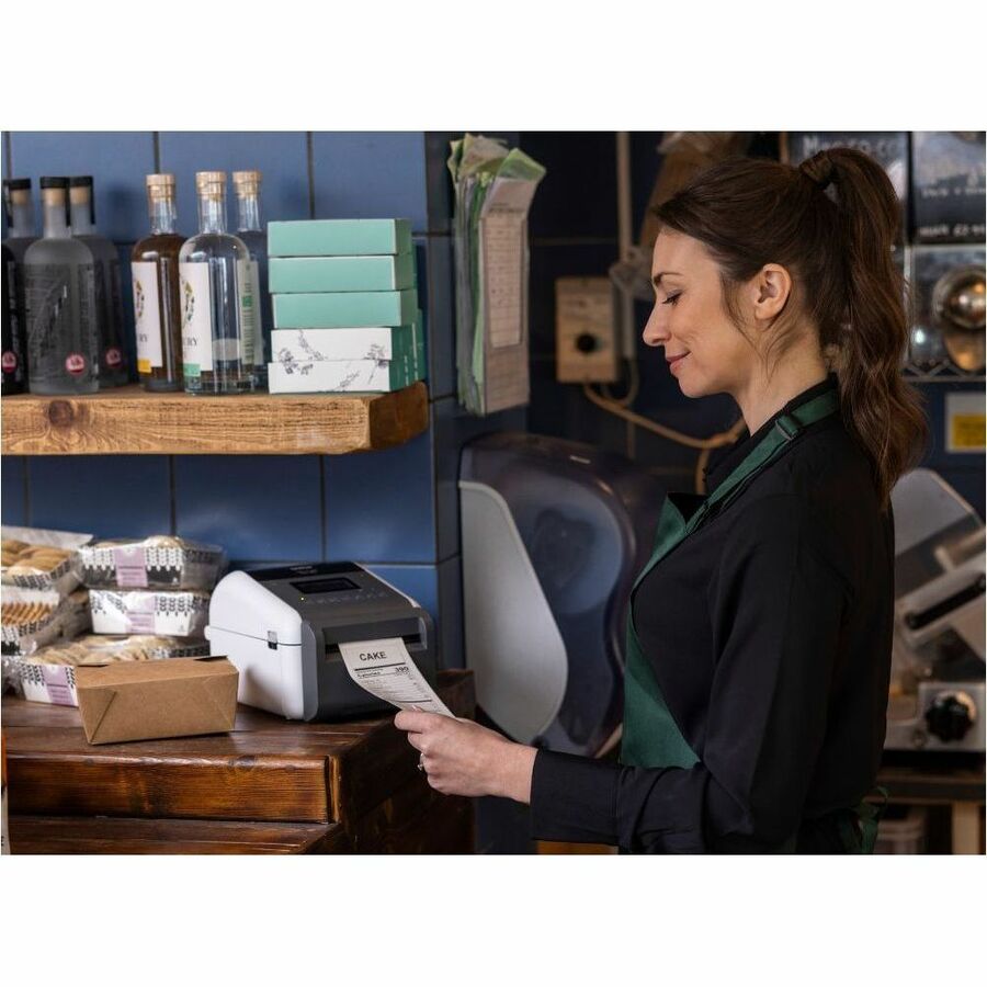 Brother TD-4550DNWBFC Desktop Direct Thermal Printer