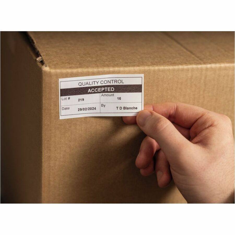 Brother TD-4420DNFC Desktop Direct Thermal Printer - Monochrome - Label Print - Fast Ethernet - USB - USB Host - Serial - With Cutter