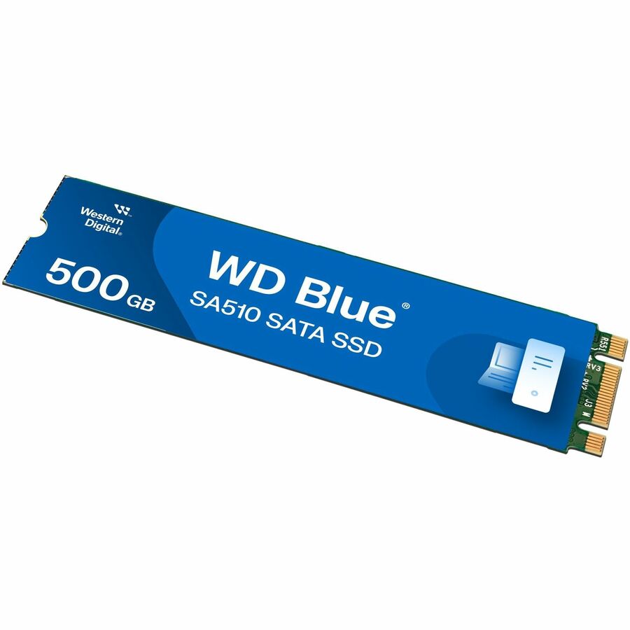 Watch This Item WD Blue SA510 WDS500G3B0B 500 GB Solid State Drive - M.2 Internal - SATA