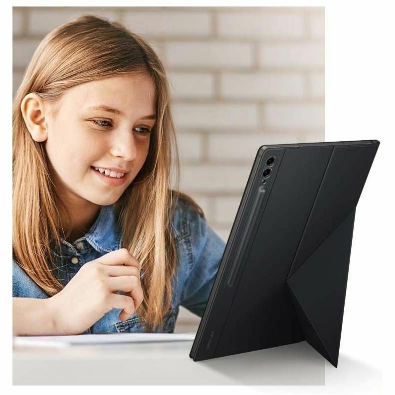 Samsung Carrying Case (Book Fold) Samsung Galaxy Tab S10 Ultra, Galaxy Tab S9 Ultra Tablet - Black