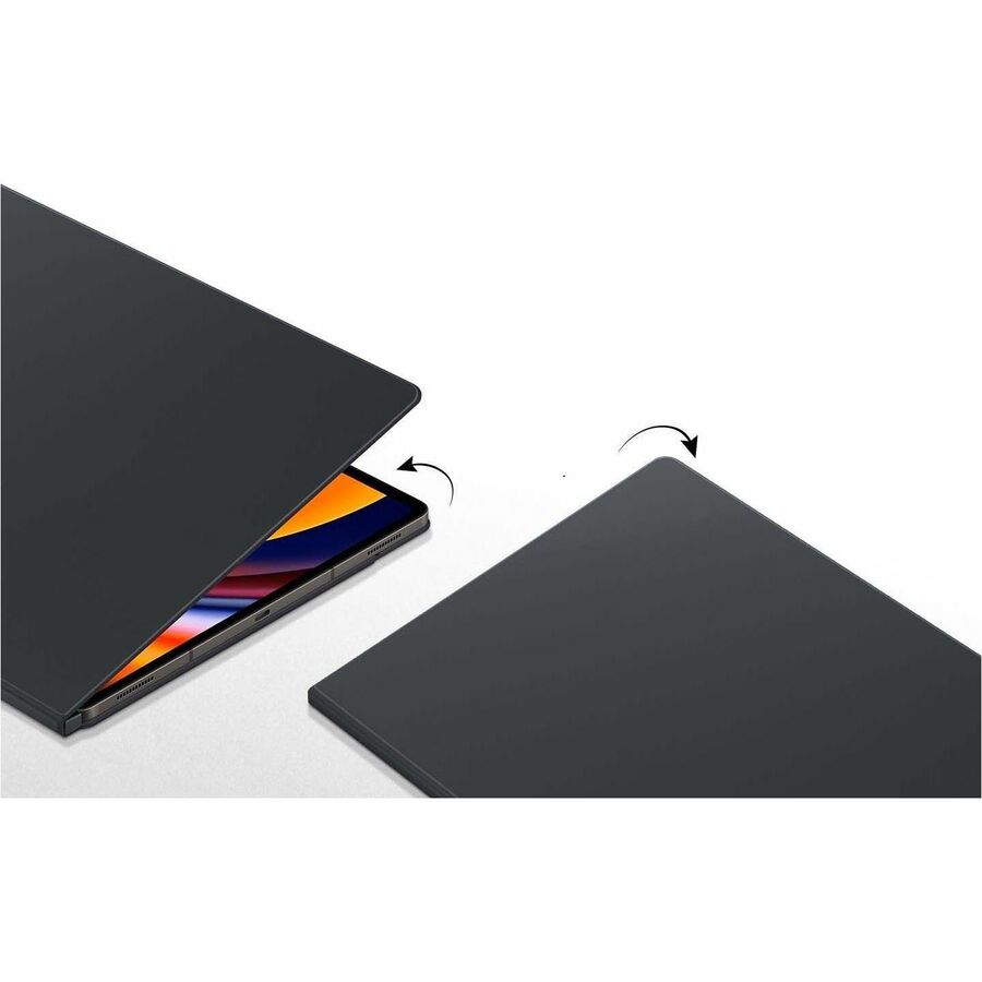 Samsung Carrying Case (Book Fold) Samsung Galaxy Tab S10 Ultra, Galaxy Tab S9 Ultra Tablet - Black