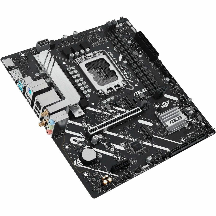Asus Prime H810M-A WIFI-CSM Desktop Motherboard - Intel H810 Chipset - Socket LGA-1851 - Micro ATX