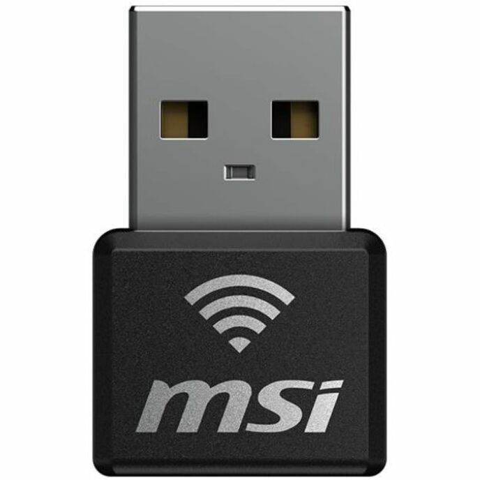 MSI GUAX18N IEEE 802.11 a/b/g/n/ac/ax Dual Band Wi-Fi Adapter for Computer, Notebook