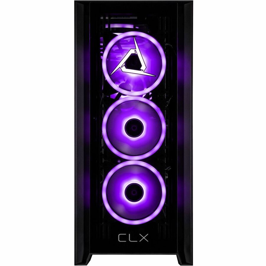 CLX SET Gaming Desktop Computer - Intel Core i7 14th Gen i7-14700KF - 32 GB - 2 TB SSD - Mid-tower - Black