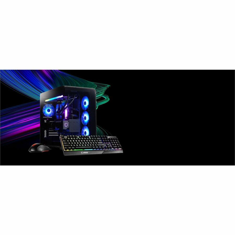 MSI Vision Elite RS AI 2nd Vision Elite RS AI 2nd 2NVV7-1466US Gaming Desktop Computer - Intel Core Ultra 7 265K - 64 GB - 2 TB SSD - White