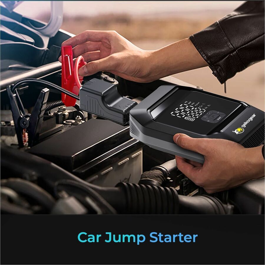 GekoGear AirFlux 300 2-in-1 Air Pump/Jump Starter