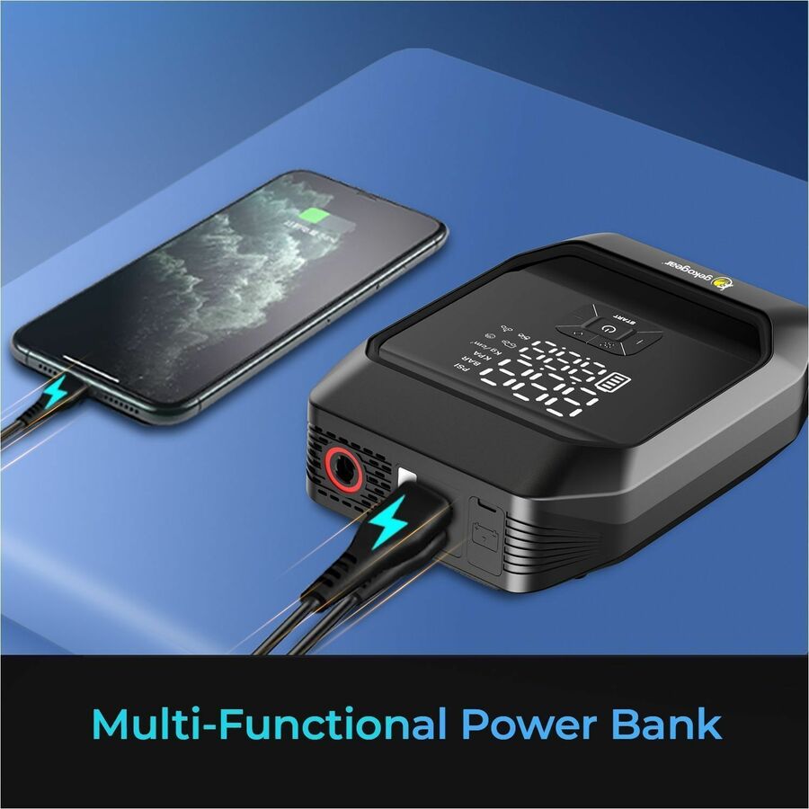 GekoGear AirFlux 300 2-in-1 Air Pump/Jump Starter