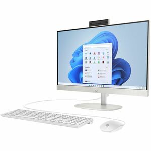 HP 24-cr0000a 24-cr0420 All-in-One Computer - AMD Ryzen 3 7320U - 8 GB - 256 GB SSD - 23.8