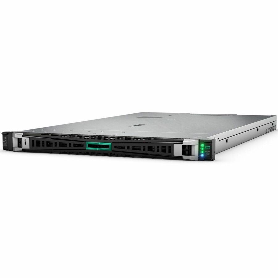 HPE ProLiant DL360 Gen11 1U Rack Server - 1 x Intel Xeon Silver 4510 2.40 GHz - 64 GB RAM - 8 TB HDD - (2 x 4TB) HDD Configuration - Serial ATA/600, 12Gb/s SAS, NVMe Controller