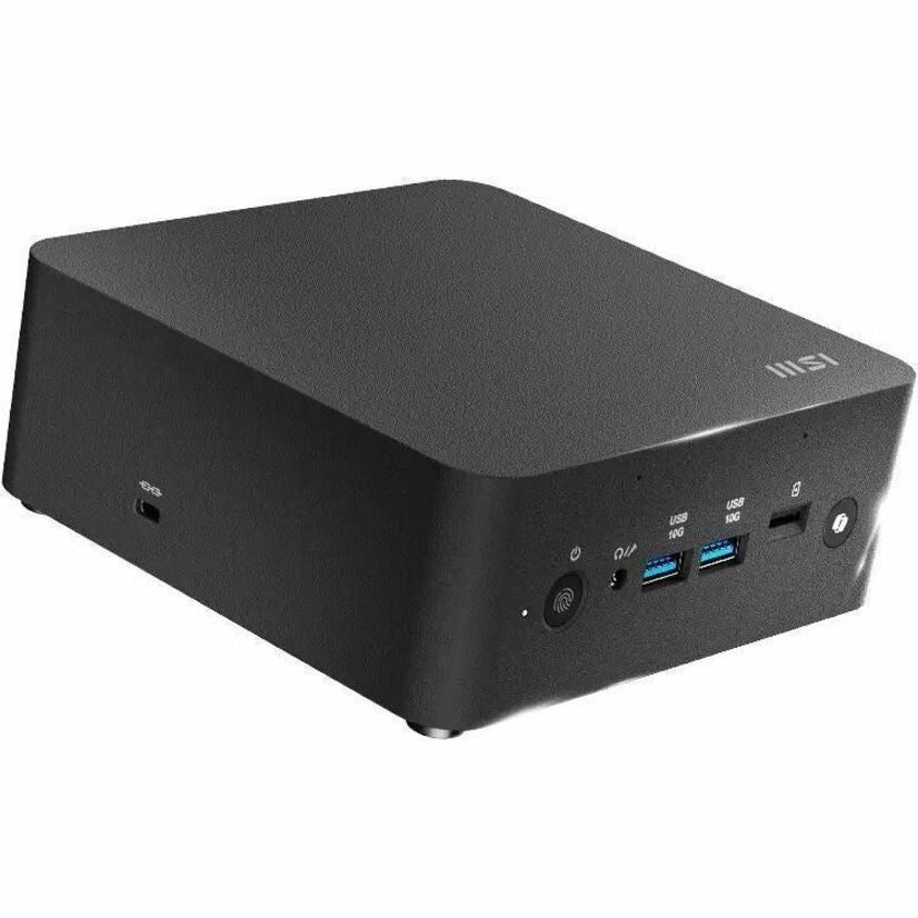 MSI Cubi NUC AI+ 2MG Cubi NUC AI+ 2MG-022US Desktop Computer - Intel Core Ultra 9 288V - 32 GB - 1 TB SSD - Mini PC - Black