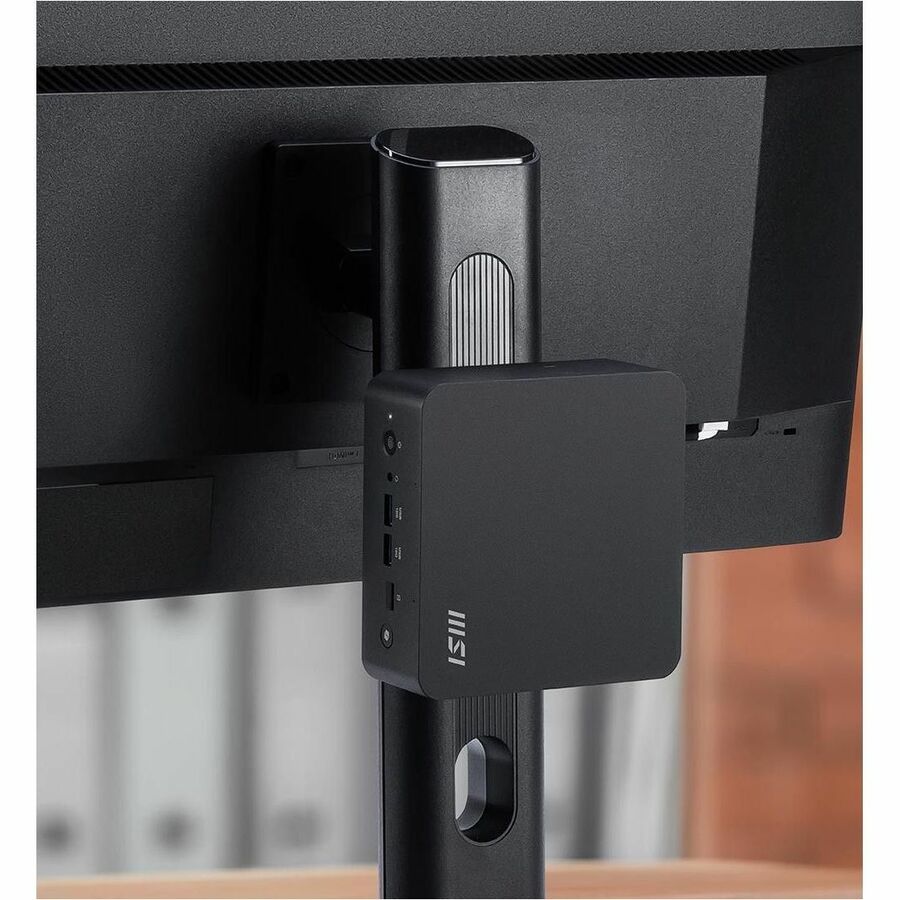 MSI Cubi NUC AI+ 2MG Cubi NUC AI+ 2MG-022US Desktop Computer - Intel Core Ultra 9 288V - 32 GB - 1 TB SSD - Mini PC - Black