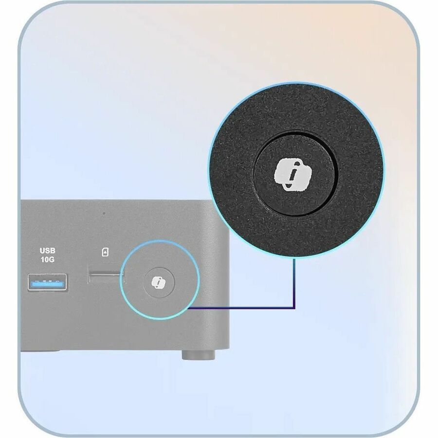 MSI Cubi NUC AI+ 2MG Cubi NUC AI+ 2MG-022US Desktop Computer - Intel Core Ultra 9 288V - 32 GB - 1 TB SSD - Mini PC - Black