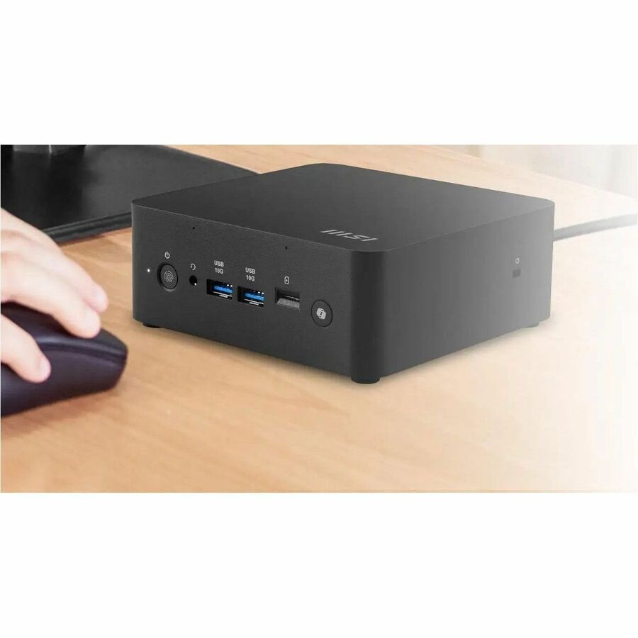 MSI Cubi NUC AI 2MG Cubi NUC AI+ 2MG-019US Desktop Computer - Intel Core Ultra 7 258V - 32 GB - 1 TB SSD - Mini PC - Black
