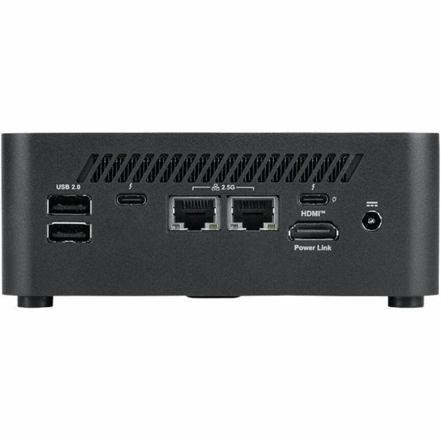 MSI Cubi NUC AI 2MG Cubi NUC AI+ 2MG-019US Desktop Computer - Intel Core Ultra 7 258V - 32 GB - 1 TB SSD - Mini PC - Black