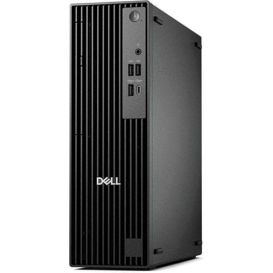 Dell Pro QCS1250 Desktop Computer - Intel Core Ultra 5 235 - vPro Technology - 16 GB - 256 GB SSD - Slim PC - Standard Black