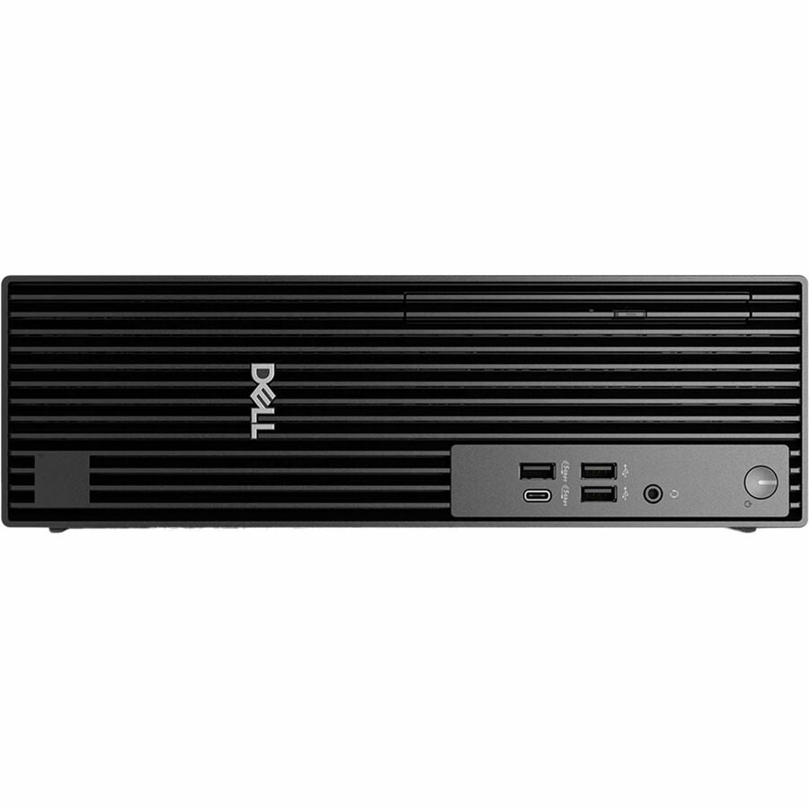 Dell Pro Slim Plus QBS1250 Desktop Computer - Intel Core Ultra 5 235 - 16 GB - 256 GB SSD - Slim PC - Standard Black