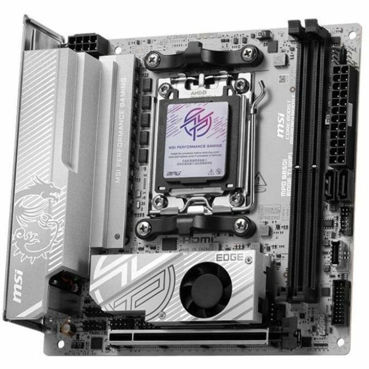 MSI MPG B850I EDGE TI WIFI Gaming Desktop Motherboard - AMD B850 Chipset - Socket AM5 - Mini ITX