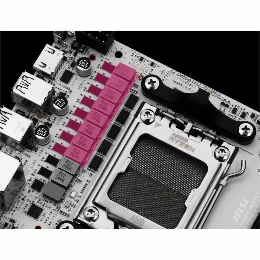 MSI MPG B850I EDGE TI WIFI Gaming Desktop Motherboard - AMD B850 Chipset - Socket AM5 - Mini ITX