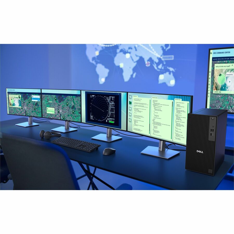 Dell Pro QCT1250 Desktop Computer - Intel Core Ultra 7 265 - vPro Technology - 16 GB - 512 GB SSD - Tower