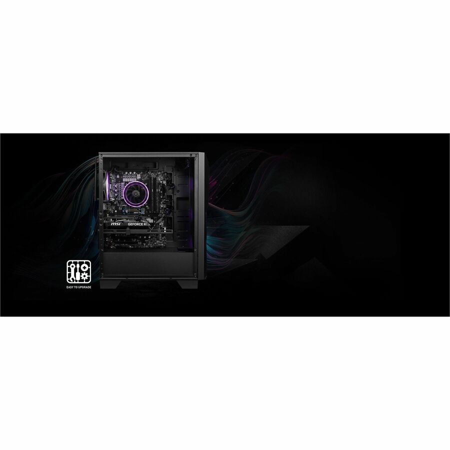 MSI Codex Z2 Codex Z2 D8NVL-488US Gaming Desktop Computer - AMD Ryzen 5 8400F - 16 GB - 1 TB SSD - Black