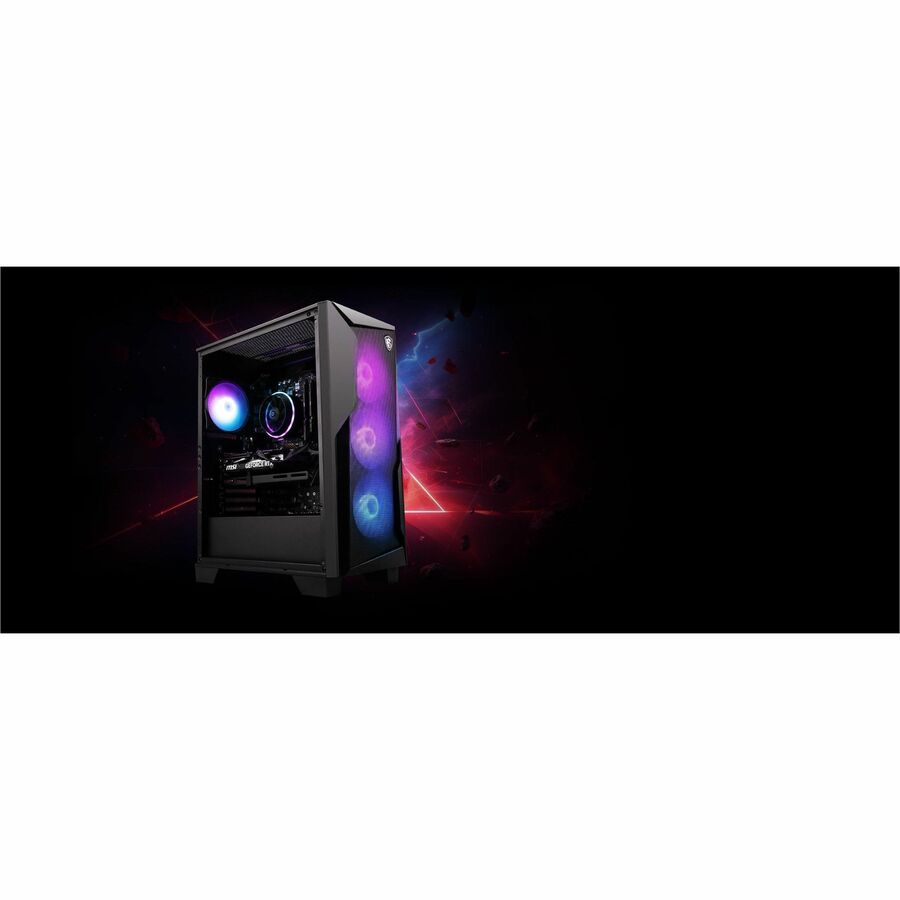 MSI Codex Z2 Codex Z2 D8NVL-488US Gaming Desktop Computer - AMD Ryzen 5 8400F - 16 GB - 1 TB SSD - Black