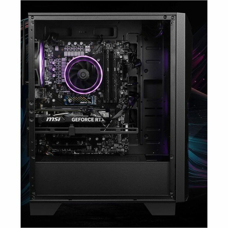 MSI Codex Z2 Codex Z2 B8NVK-606US Gaming Desktop Computer - AMD Ryzen 5 8400F - 16 GB - 1 TB SSD - Black
