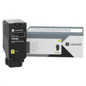 Lexmark Original Laser Toner Cartridge - Yellow Pack