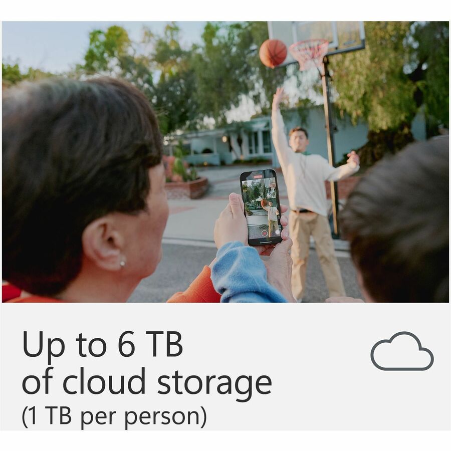 Microsoft 365 Family - Subscription - 1 Year