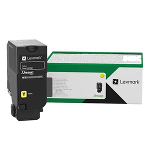 Lexmark Unison Original Laser Toner Cartridge - Yellow Pack