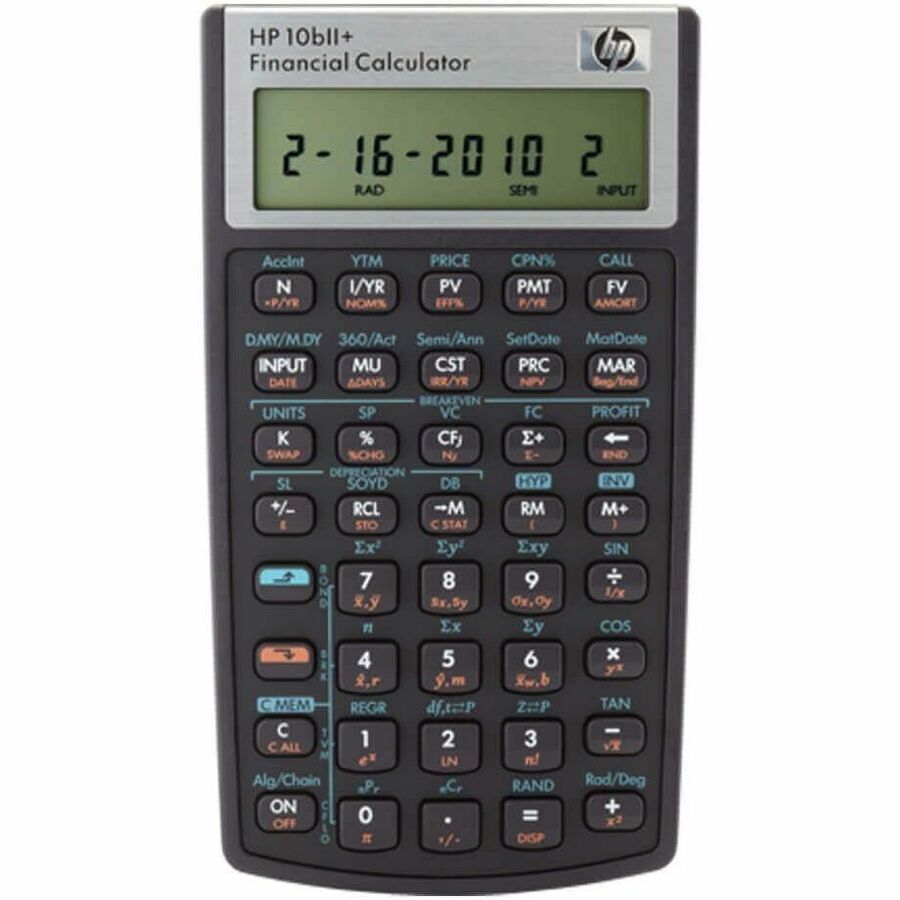 Calculadora financiera HP 10bII+