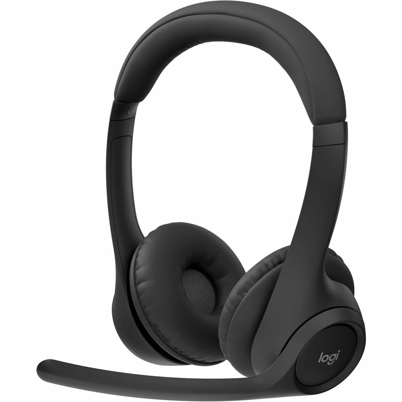 Auriculares inalámbricos Bluetooth Logitech Zone 300 con micrófono con cancelación de ruido, compatibles con Windows, Mac, Chrome, Linux, iOS, iPadOS y Android (negro)