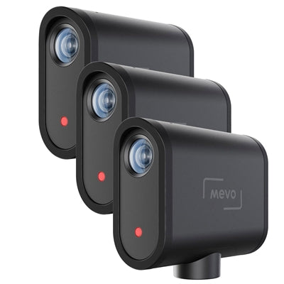 Mevo Start Webcam - 12 Megapixel - Black - USB Type C - 3 Pack(s)