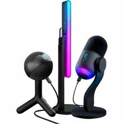 Micrófono de condensador con cable Logitech Yeti Orb para videojuegos, transmisión en vivo, voz y video - Blanco roto