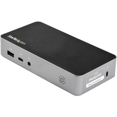 StarTech.com USB-C Dock - Dual Monitor 1080p HDMI Laptop Docking Station - 60W Power Delivery - 1x USB-C, 3x USB-A, GbE - Mac & Windows