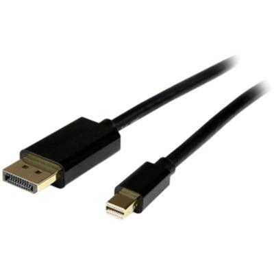 Cable adaptador Mini DP a DP de 4 m