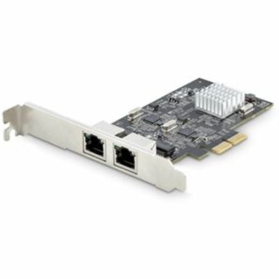 StarTech.com 2-Port 2.5G NBASE-T PCIe Network Card, Computer Network Card Interface, Intel® I225-V, Dual-Port Ethernet, Multi-Gigabit NIC