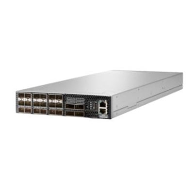 HPE 25GbE 18SFP28 4QSFP28 Power to Connector Airflow Half Width Switch SN2010M with NVIDIA Cumulus
