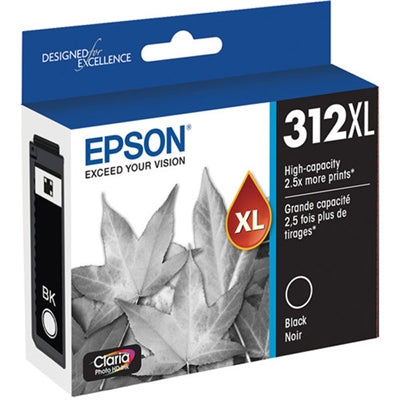 Epson Claria Photo HD T312XL Original Inkjet Ink Cartridge - Black - 1 Pack