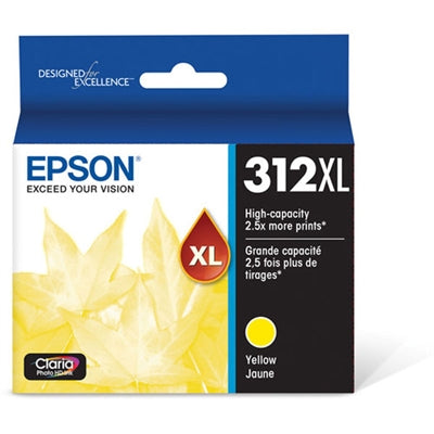 Epson Claria Photo HD T312XL Original Inkjet Ink Cartridge - Yellow Pack
