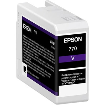 Epson UltraChrome PRO 770 Original Inkjet Ink Cartridge - Violet Pack