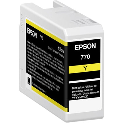 Epson UltraChrome PRO 770 Original Inkjet Ink Cartridge - Yellow Pack